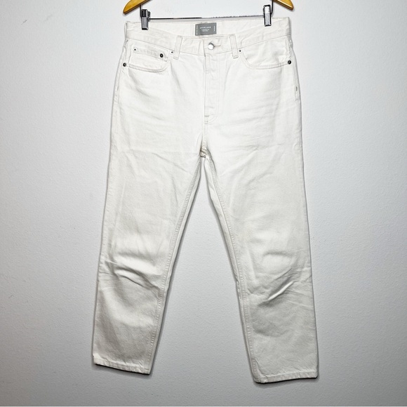 Everlane Relaxed Straight Rigid Slouch Jean High Rise Organic Cotton 28 - Picture 5 of 12